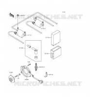 IGNITION SYSTEM voor Kawasaki ZEPHYR 1996
