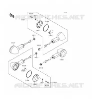 INDICATORS voor Kawasaki ZEPHYR 1996