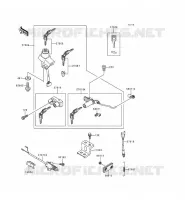 SWITCH voor Kawasaki ZEPHYR 1996