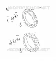 TIRES voor Kawasaki ZEPHYR 1996