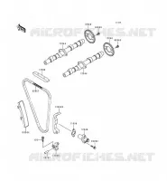 CAMSHAFT   TENSIONER voor Kawasaki ZEPHYR 1997