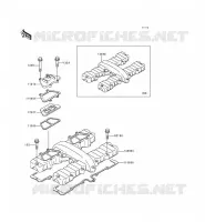 CYLINDER HEAD COVER voor Kawasaki ZEPHYR 1997