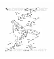 FRAME PARTS (COUVERTURE) voor Kawasaki ZEPHYR 1997