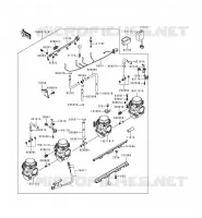 CARBURETOR voor Kawasaki ZEPHYR 1997