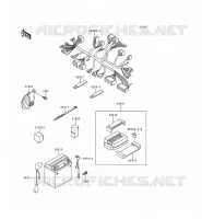CHASSIS ELECTRICAL EQUIPMENT voor Kawasaki ZEPHYR 1997