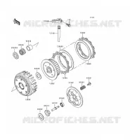 CLUTCH voor Kawasaki ZEPHYR 1997