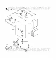 IGNITION SYSTEM voor Kawasaki ZEPHYR 1997