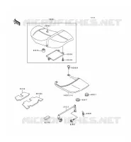 SEAT voor Kawasaki ZEPHYR 1997