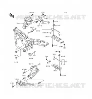 BATTERY BRACKET voor Kawasaki ZEPHYR 1997
