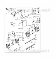 CARBURETOR voor Kawasaki ZEPHYR 1997