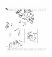 CHASSIS ELECTRICAL EQUIPMENT voor Kawasaki ZEPHYR 1997