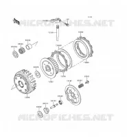 CLUTCH voor Kawasaki ZEPHYR 1997