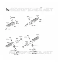 FOOTREST voor Kawasaki ZEPHYR 1997