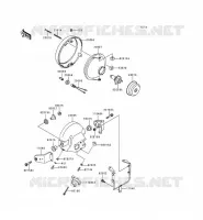 LENS(S) voor Kawasaki ZEPHYR 1997