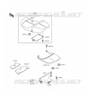 SEAT voor Kawasaki ZEPHYR 1997