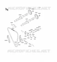 CAMSHAFT   TENSIONER voor Kawasaki ZEPHYR 750 1995
