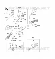 HANDLEBAR voor Kawasaki ZEPHYR 750 1995