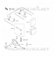 IGNITION SYSTEM voor Kawasaki ZEPHYR 750 1995
