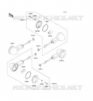 INDICATORS voor Kawasaki ZEPHYR 750 1995
