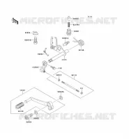 SHIFT voor Kawasaki ZEPHYR 750 1995