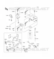 SWITCH voor Kawasaki ZEPHYR 750 1995