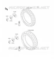 TIRES voor Kawasaki ZEPHYR 750 1995