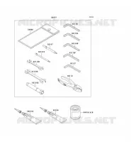 TOOL voor Kawasaki ZEPHYR 750 1995
