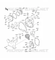 ENGINE COVERS voor Kawasaki ZEPHYR 750 1995