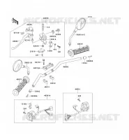 HANDLEBAR voor Kawasaki ZEPHYR 750 1995