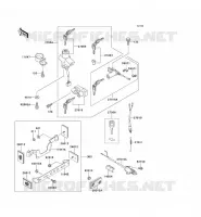 SWITCH voor Kawasaki ZEPHYR 750 1995