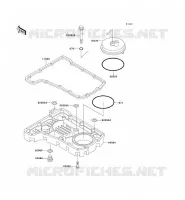 BREATHER COVER   OIL PAN voor Kawasaki ZEPHYR 750 1995