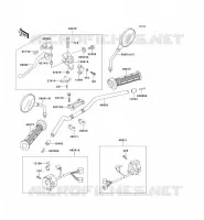 HANDLEBAR voor Kawasaki ZEPHYR 750 1995