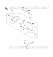 TAILIGHT(S) voor Kawasaki ZEPHYR 750 1995