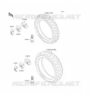 TIRES voor Kawasaki ZEPHYR 750 1995