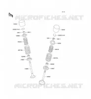 VALVE voor Kawasaki ZEPHYR 750 1995