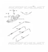 CABLES voor Kawasaki Z750S 2005