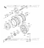 CLUTCH voor Kawasaki Z750S 2005