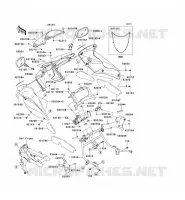 COWLING voor Kawasaki Z750S 2005