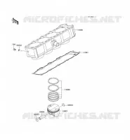 CYLINDER   PISTON  voor Kawasaki Z750S 2005