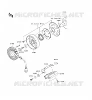 GENERATOR voor Kawasaki Z750S 2005