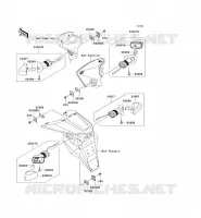 INDICATORS voor Kawasaki Z750S 2005