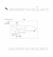 SEAT voor Kawasaki Z750S 2005