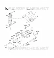 SUSPENSION voor Kawasaki Z750S 2005