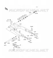 SWINGARM voor Kawasaki Z750S 2005