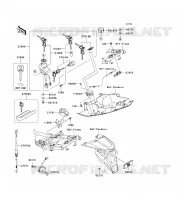SWITCH voor Kawasaki Z750S 2005