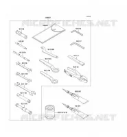 TOOL voor Kawasaki Z750S 2005