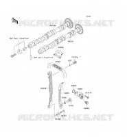CAMSHAFT   TENSIONER voor Kawasaki Z750S 2005