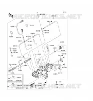 CARBURETOR voor Kawasaki Z750S 2005