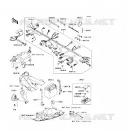 CHASSIS ELECTRICAL EQUIPMENT voor Kawasaki Z750S 2005