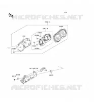METERS voor Kawasaki Z750S 2005